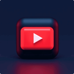 Youtube Icon in red